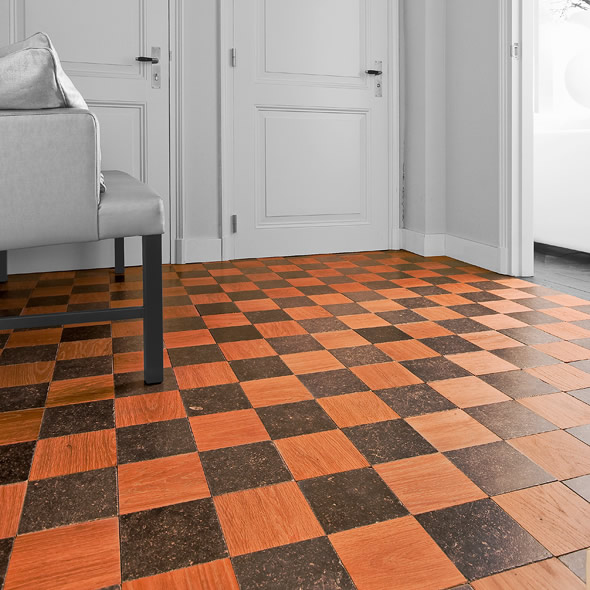 Πάτωμα laminate σε σαλόνι