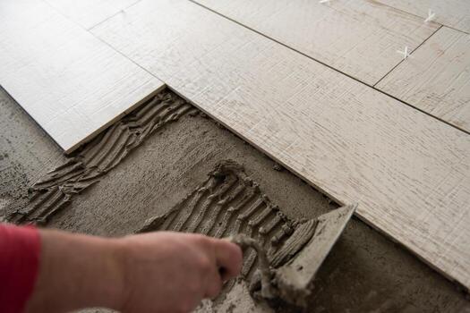 Τοποθέτηση πλακιδίων